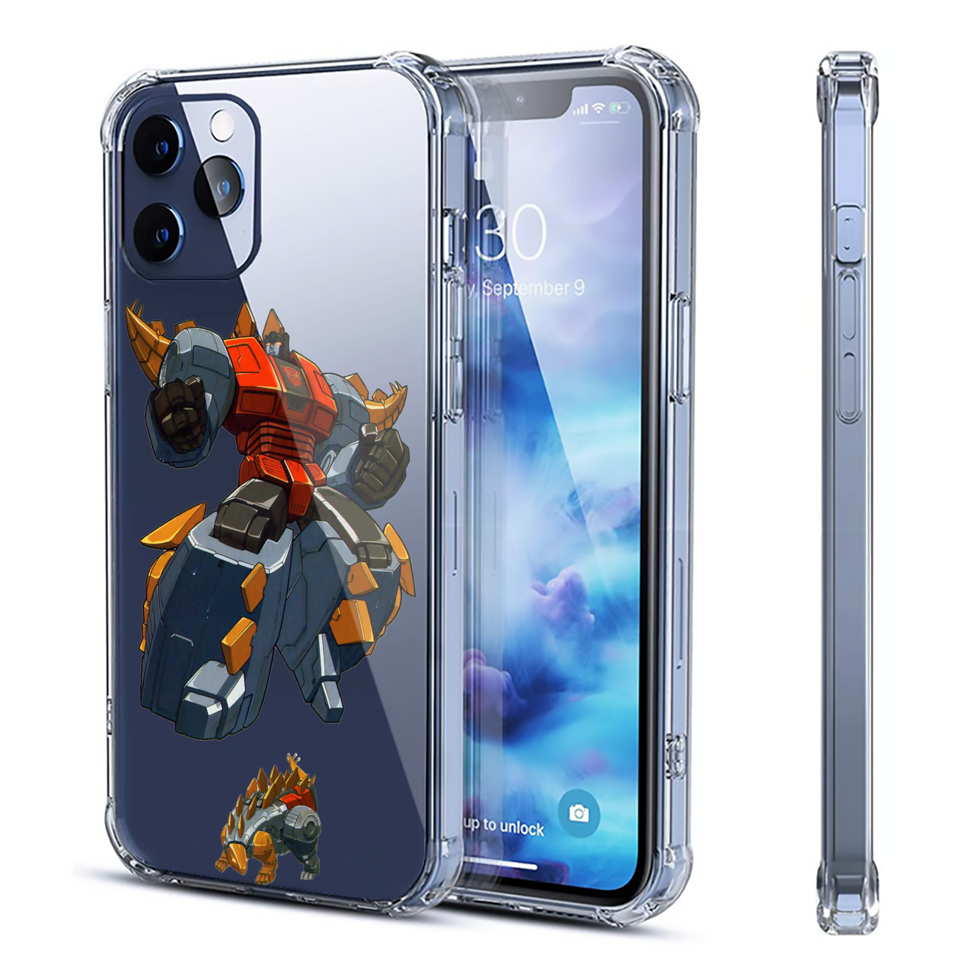 （画像用）  【iPhone 12シリーズ対応】透明スマホケース（クリアソフトケース）